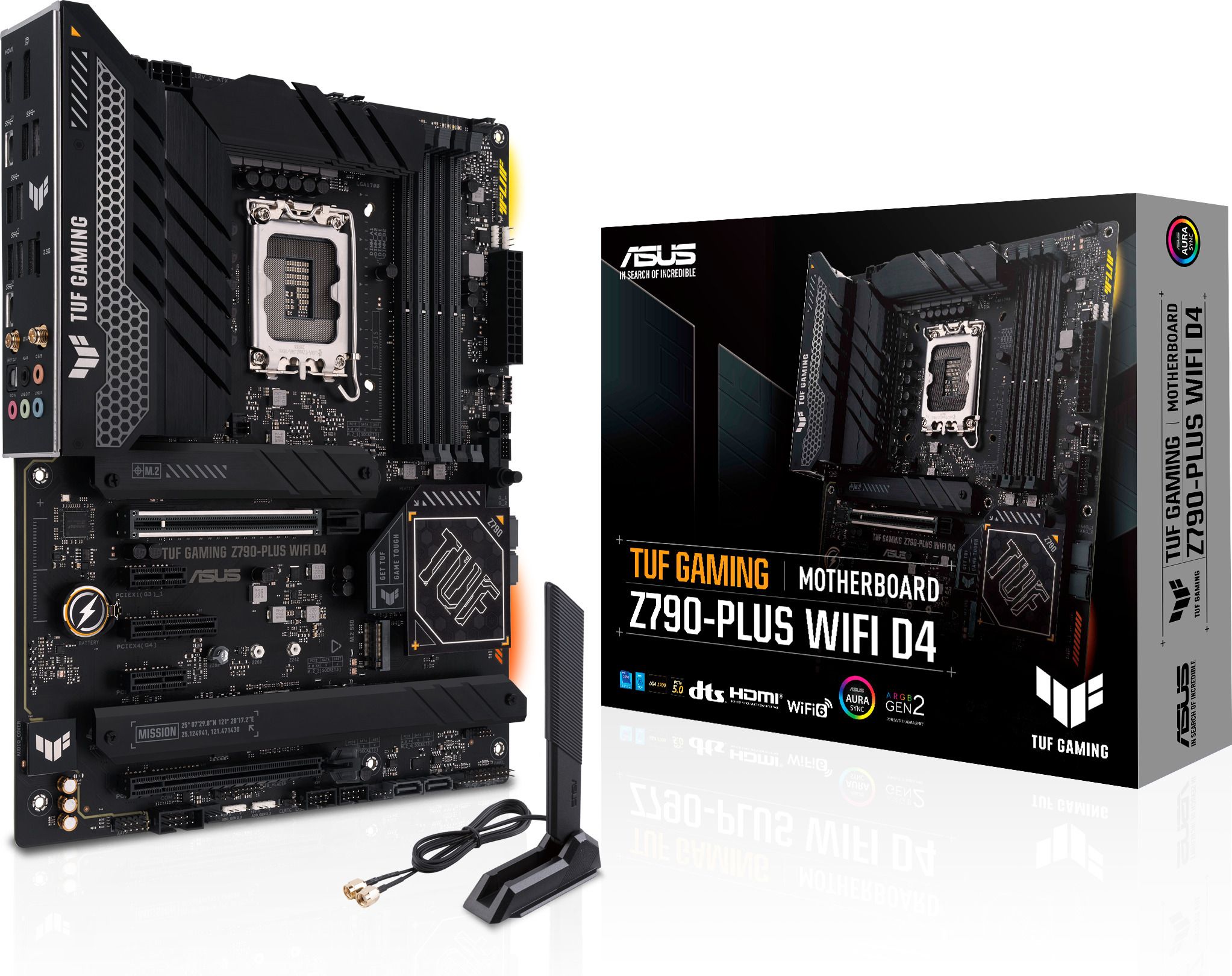 ASUS TUF GAMING Z790-PLUS WIFI D4 MB LGA1700 4xDIMM DDR4 4xM.2 4xSATA